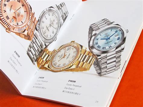 rolex catalogue book